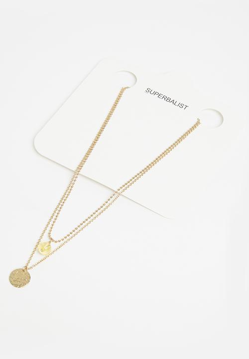 Superbalist - Neil necklace set  - gold