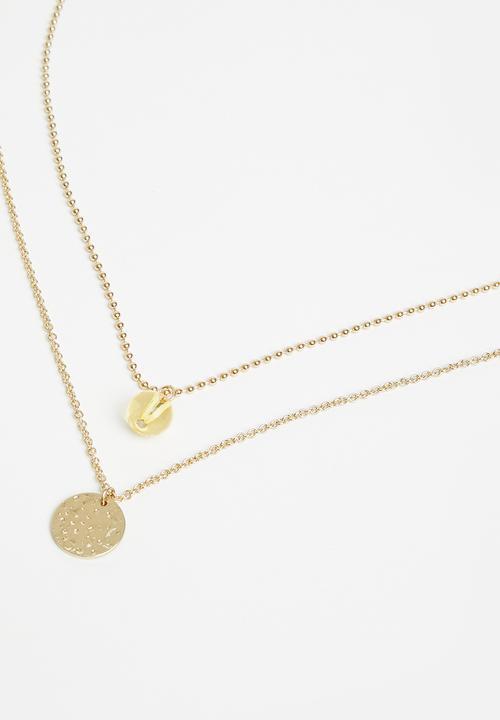 Superbalist - Neil necklace set  - gold