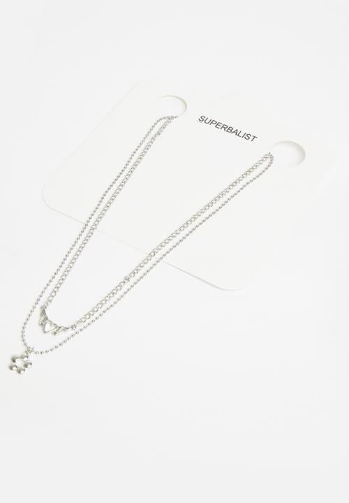Superbalist - Spencer necklace set - silver
