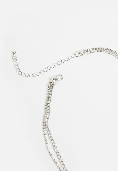 Superbalist - Spencer necklace set - silver