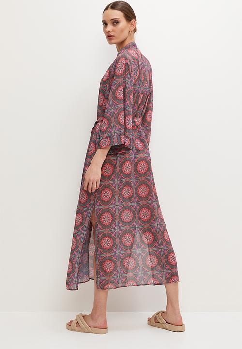 Superbalist - Midaxi cover up - pink tile