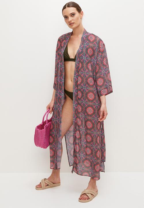 Superbalist - Midaxi cover up - pink tile