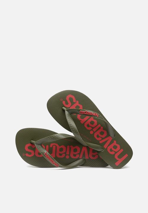 Havaianas - Top logo mania 2 - green yucca