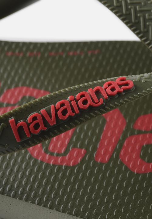 Havaianas - Top logo mania 2 - green yucca