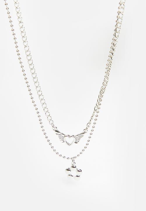 Superbalist - Spencer necklace set - silver