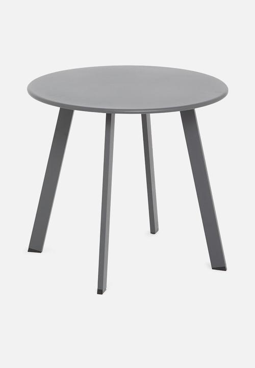 H&S - Round table - dark grey