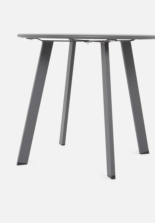 H&S - Round table - dark grey