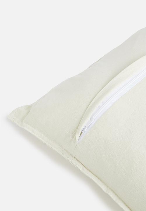 H&S - Cren cushion - cream
