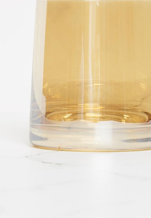 Sixth Floor - Nordic water glass set of 4 - amber 