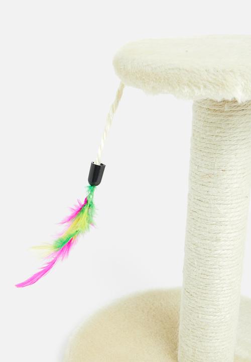 Pet Collection - Cat tree with ball - natural