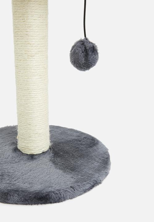 Pet Collection - Cat tree with ball - black