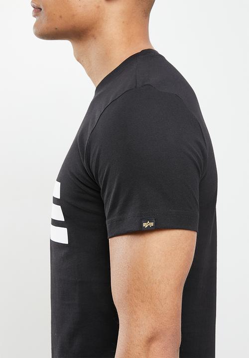 Alpha Industries - Raised print T-shirt - black
