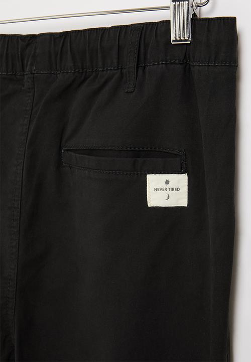 Cotton On - Larry cuffed pant - vintage black