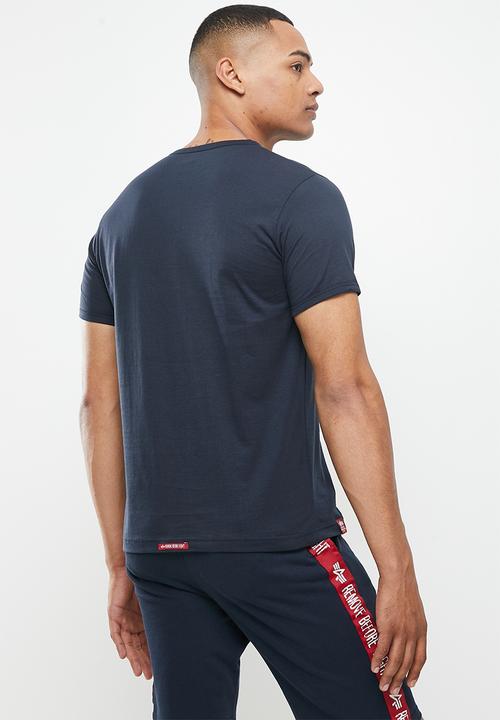 Alpha Industries - Flying "a' embroid-applique - navy