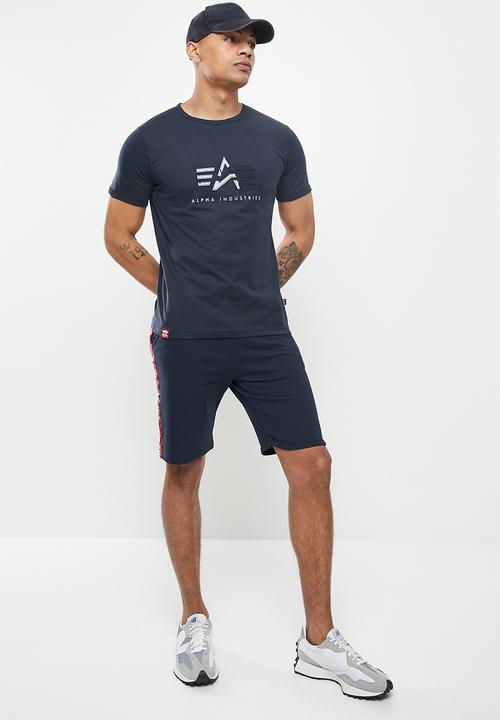 Alpha Industries - Flying "a' embroid-applique - navy