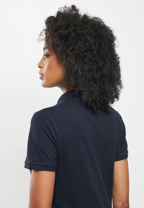 POLO - Kingsley short sleeve long line golfer dress - navy