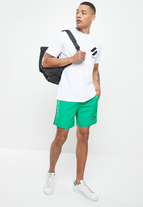 Superdry. - Code sl classic che tee - optic