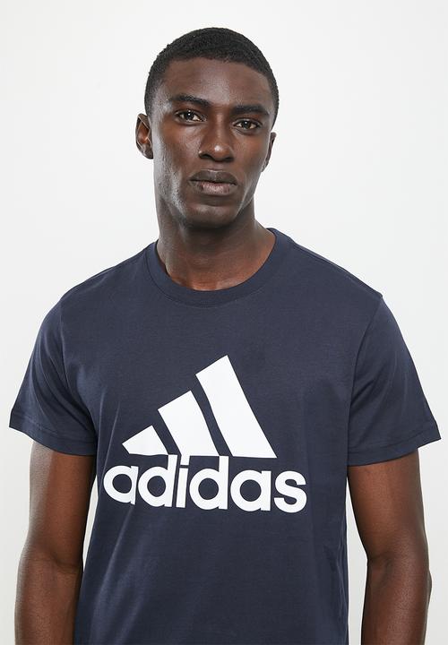 adidas Performance - Single jersey T-shirt - night indigo
