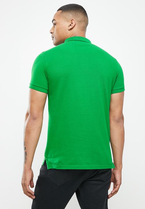 Superdry. - Vintage superstate polo - botanical green