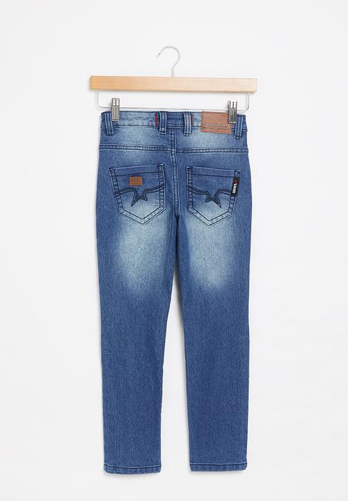 SOVIET - B champ boys skinny denim - blue