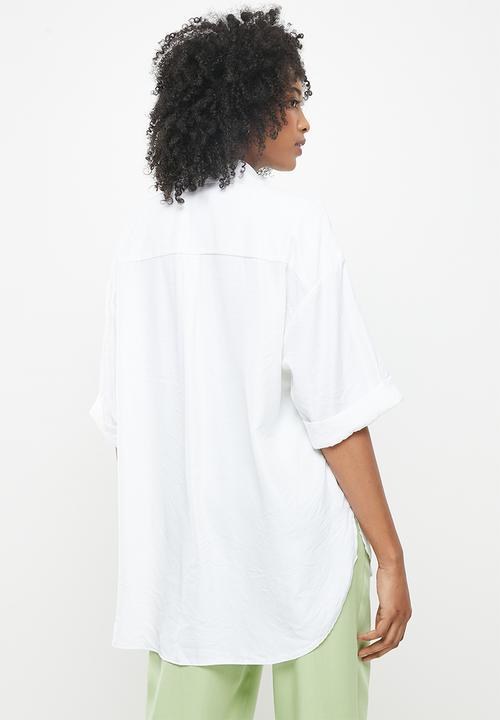 Me&B - Oversized shirt - white 