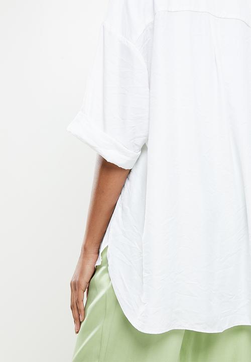 Me&B - Oversized shirt - white 