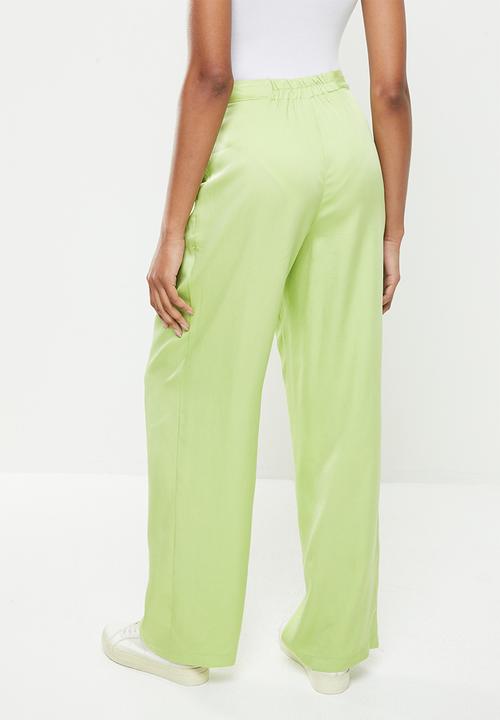 Me&B - Tailored straight leg pants - mint