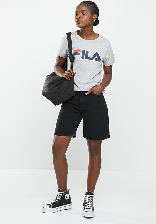 FILA - Deckle T-shirt - grey melange
