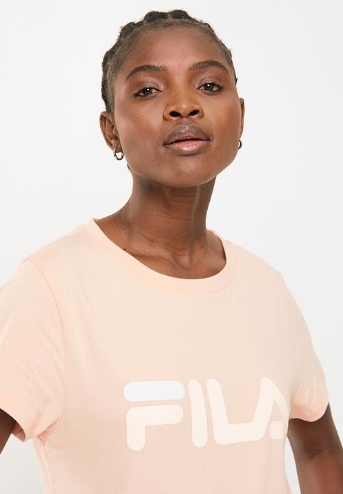FILA - Deckle T-shirt dress - peach whip