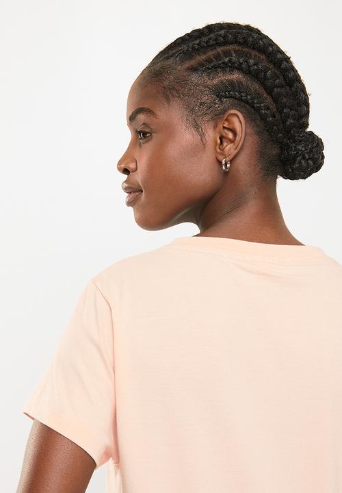 FILA - Deckle T-shirt dress - peach whip