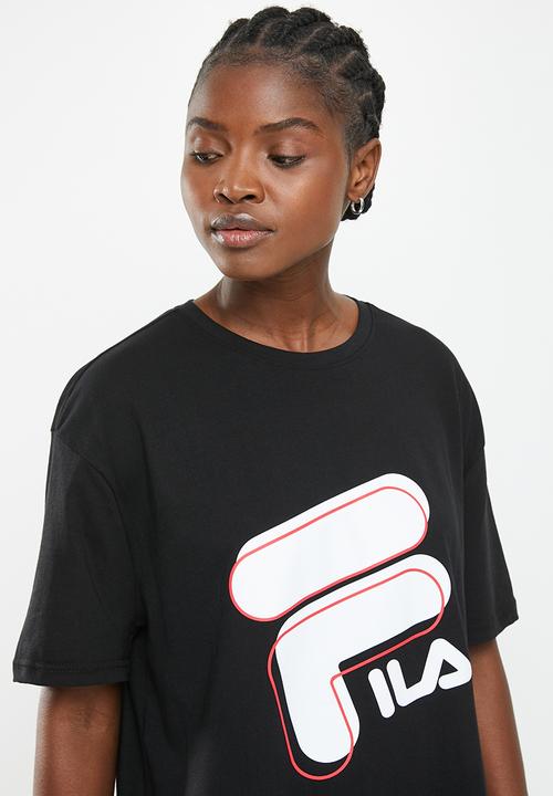 FILA - Sansa oversized T-shirt - black