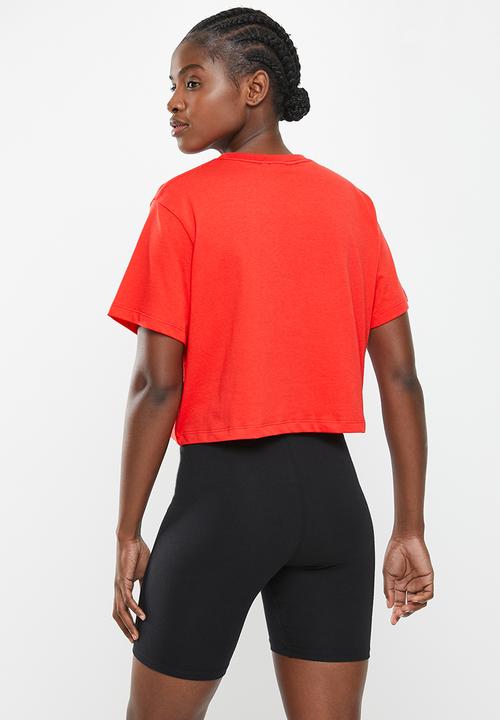 adidas Originals - L play crop w - vivid red