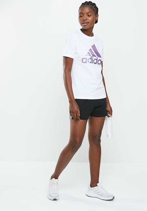 adidas Performance - W bl foil tee 1 - white