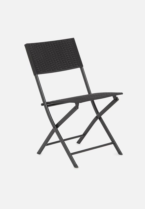 H&S - Lagarde outdoor furniture set - black
