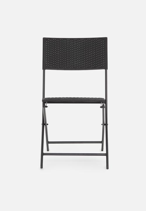H&S - Lagarde outdoor furniture set - black