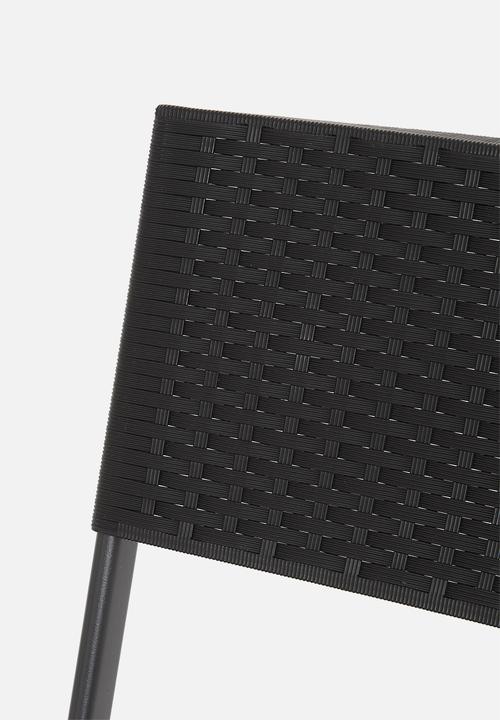 H&S - Lagarde outdoor furniture set - black