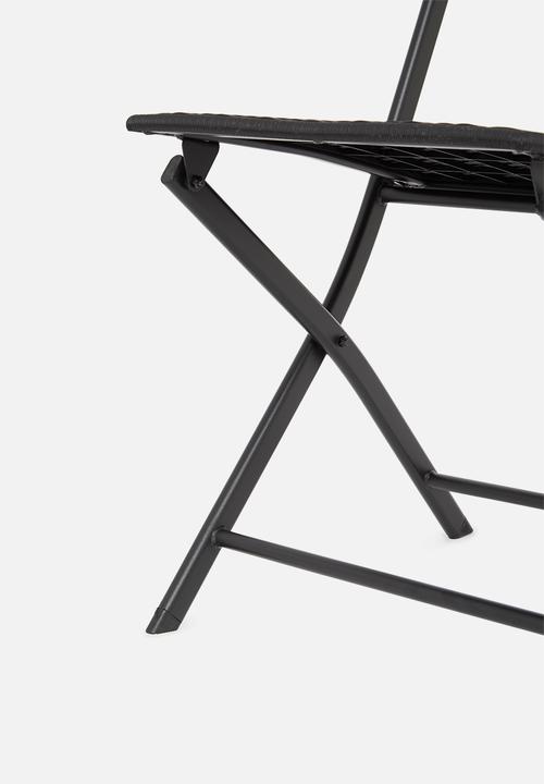 H&S - Lagarde outdoor furniture set - black