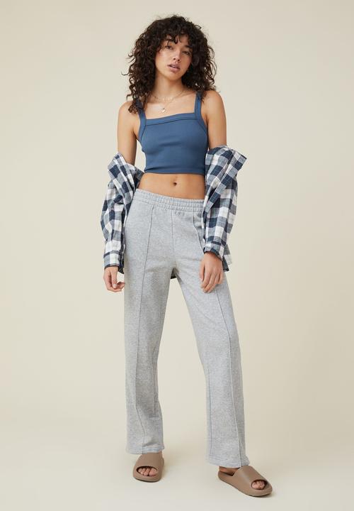 Classic straight sweatpant - grey marle Cotton On Trousers | Superbalist.com
