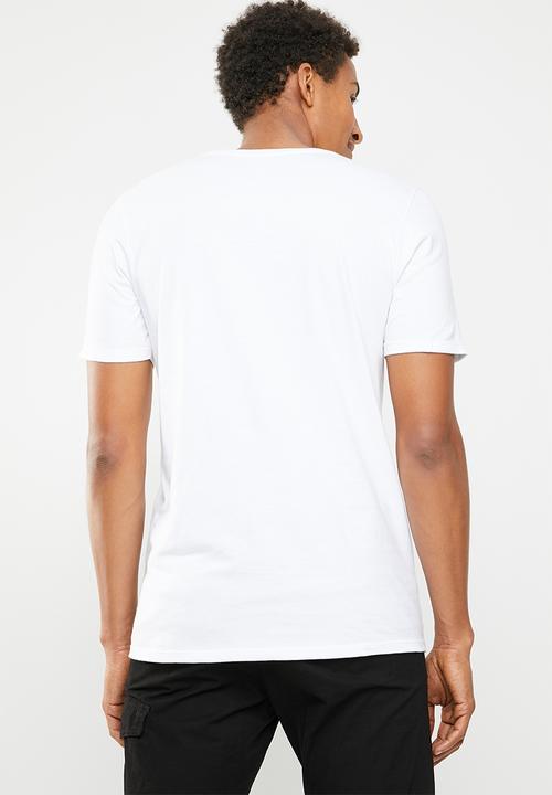 Hurley - Evd wsh core oao solid tee - white