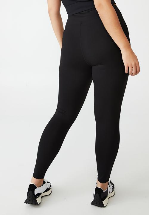 Cotton On - Curve active highwast tight - black