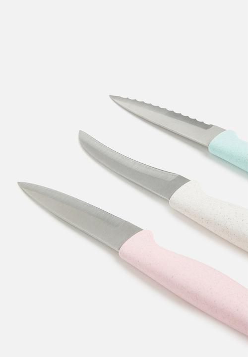 Excellent Houseware - Pop knife set of 3 - multi
