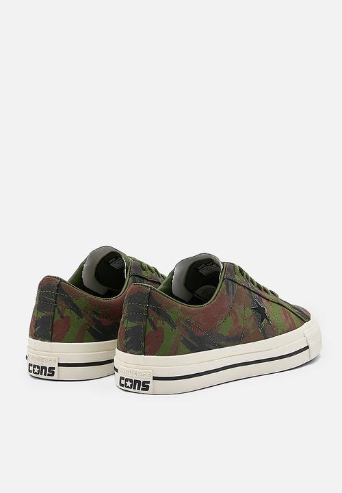 Converse - One star pro - cypress green/black/egret