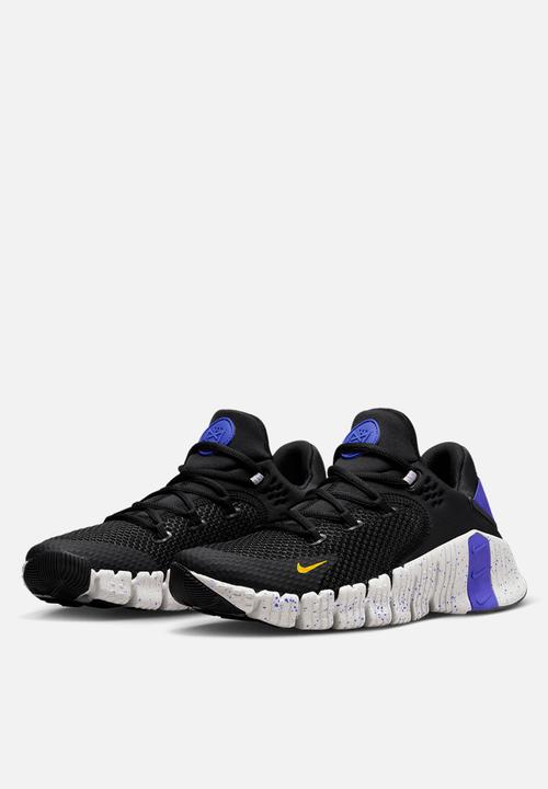 Nike - Nike free metcon 4 - black/yellow ochre-lapis-doll
