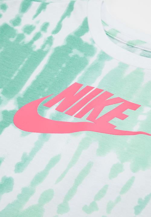 Nike - Nkg hbr boxy tee bike short se - mint foam