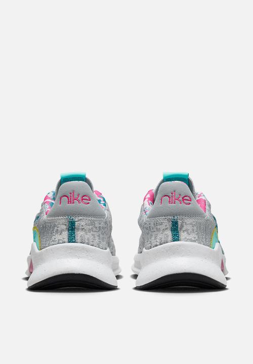 Nike - Nike superrep go 3 flyknit "next nature" - photon dust/bright spruce-wolf grey