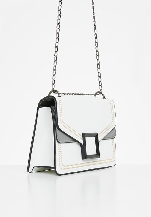 edit - Susie clutch bag - white