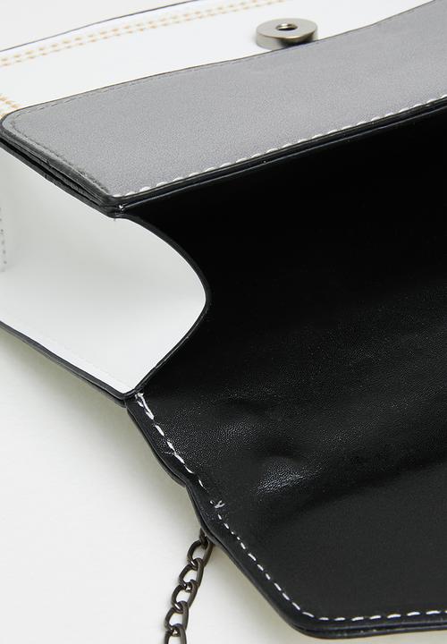 edit - Susie clutch bag - white