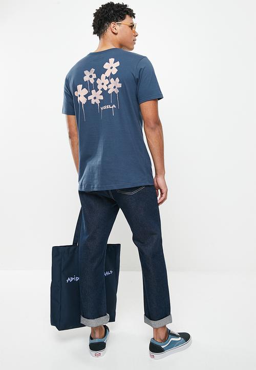 Vissla  - Waterlogged short sleeve pocket tee - dark denim