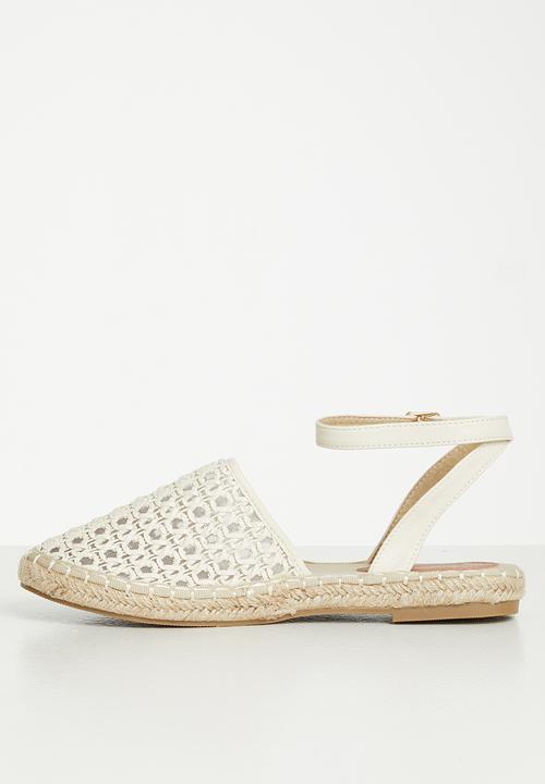 Superbalist - Ayden crochet ankle tie - oatmilk