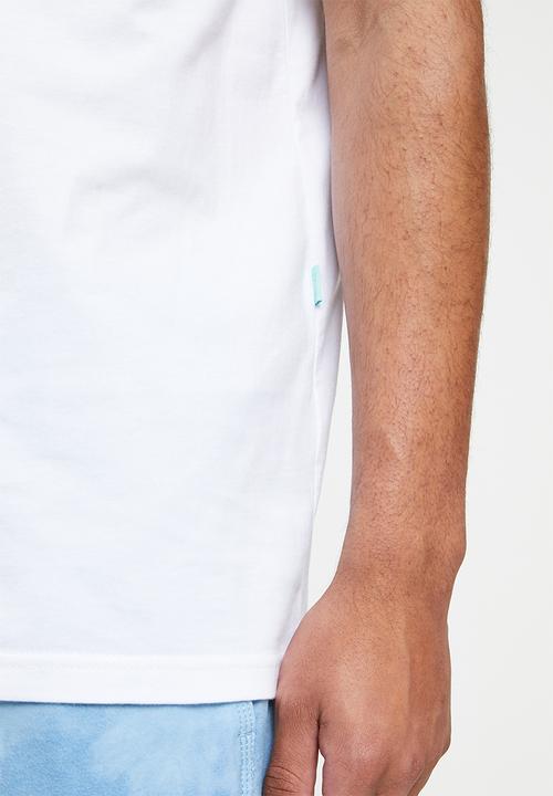 Vissla  - Diamond daze short sleeve pocket tee - white